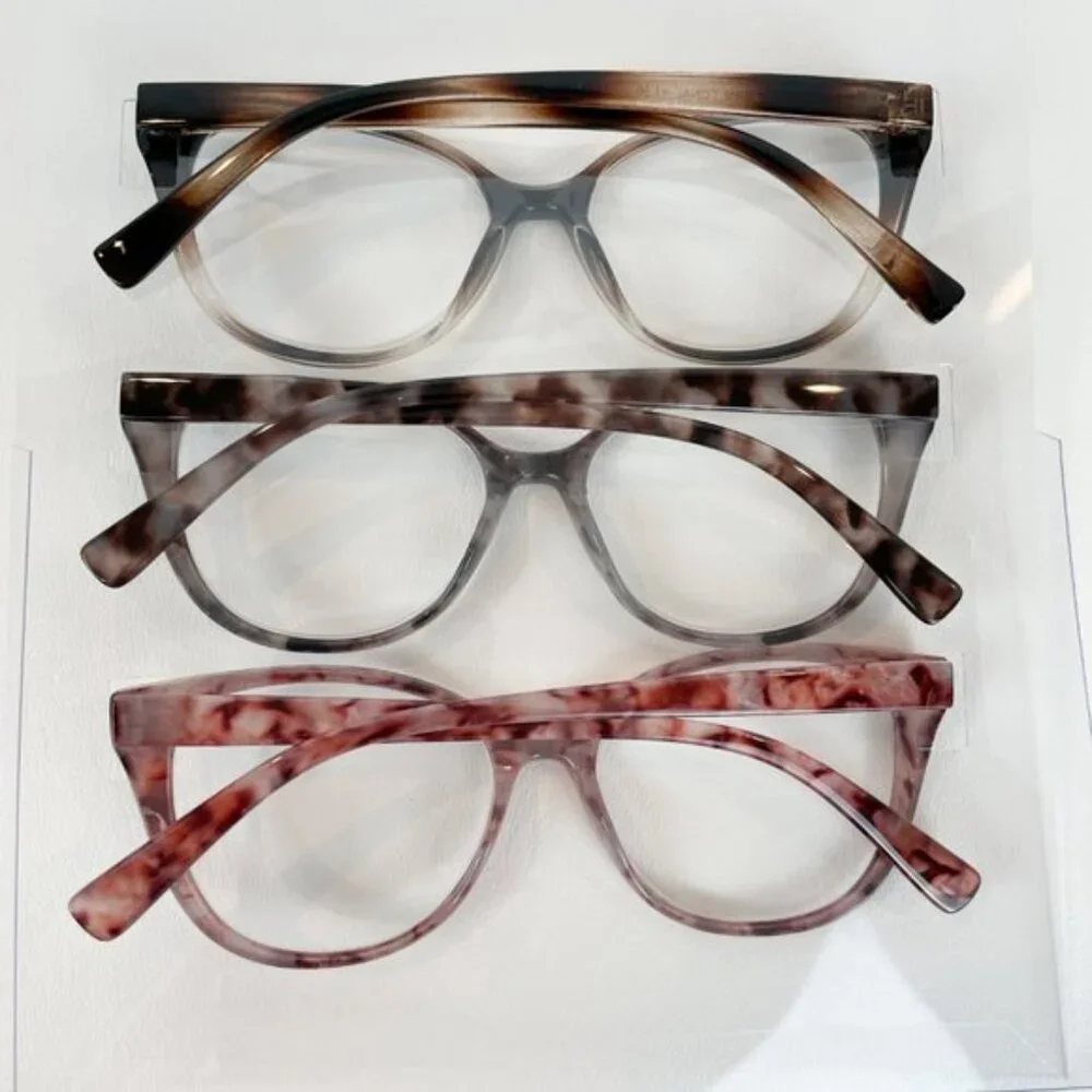 Max Edition +1.50 Reading Glasses Blush Tortoise Brown